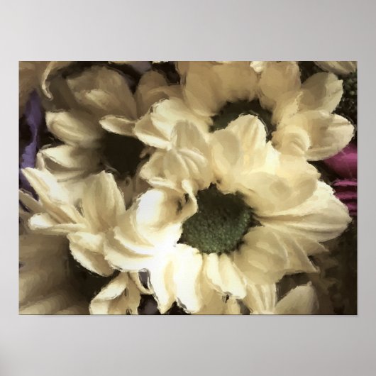 YELLOW CHRYSANTHEMUM POSTER (Vorne)