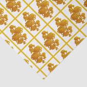 Yellow Chrysanthemum Seidenpapier (Ausschnitt)