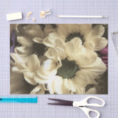 YELLOW CHRYSANTHEMUM SEIDENPAPIER (Handwerk)