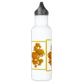Yellow Chrysanthemum Trinkflasche (Links)