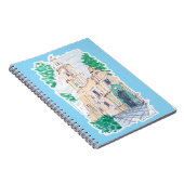 Yellow Church Notizblock (Rechte Seite)