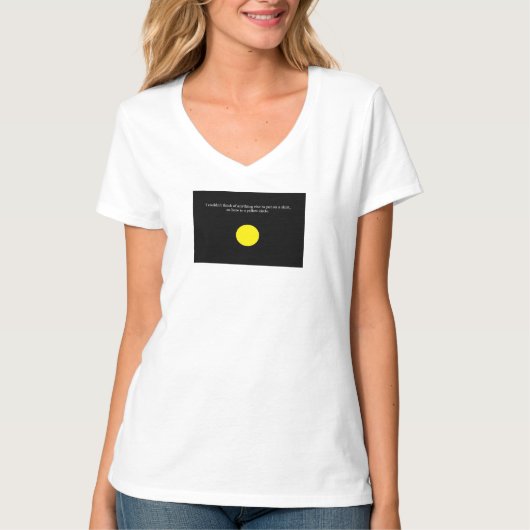Yellow Circle T-Shirt (Vorderseite)