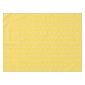 Yellow Citrus Lemon Slice Pop Art Tischdecke (Vorderseite (Horizontal))