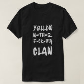 Yellow Claw Essential T-Shirt (Design vorne)