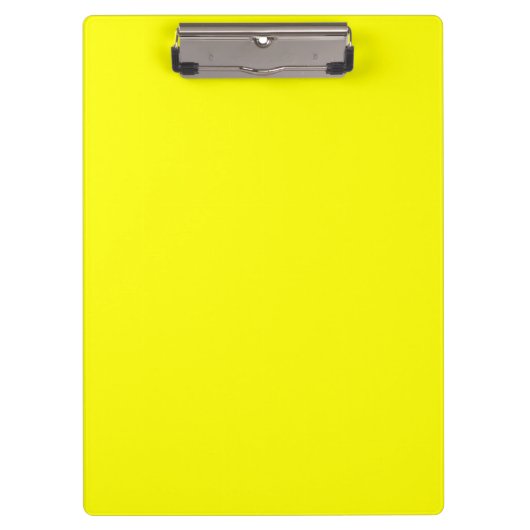 Yellow Clipboard Klemmbrett (Vorderseite)