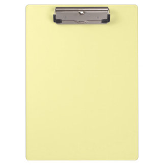 Yellow Clipboard Klemmbrett