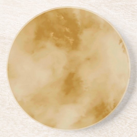 Yellow Clouds Getränkeuntersetzer (Vorne)