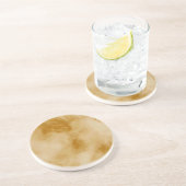 Yellow Clouds Getränkeuntersetzer (Seite)