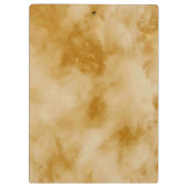 Yellow Clouds Klemmbrett (Rückseite)