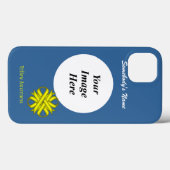 Yellow Clover Ribbon Template von Kenneth Yoncich Case-Mate iPhone Hülle (Rückseite (Horizontal))