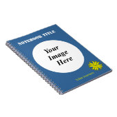 Yellow Clover Ribbon Template von Kenneth Yoncich Notizblock (Rechte Seite)