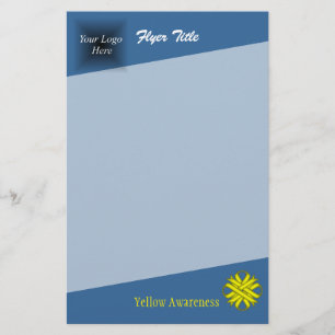 Yellow Clover Ribbon von Kenneth Yoncich Flyer