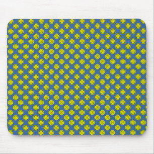 Yellow Clover Ribbon von Kenneth Yoncich Mousepad