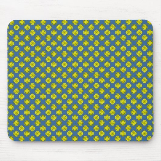 Yellow Clover Ribbon von Kenneth Yoncich Mousepad (Vorne)