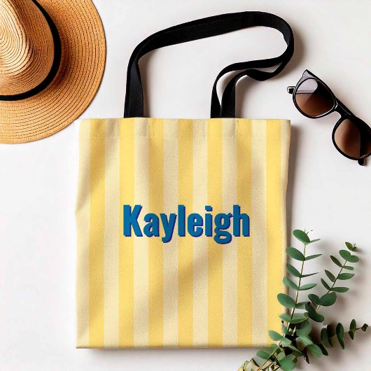 Yellow Coastal Bachelorette Reise Bachelorette Tasche