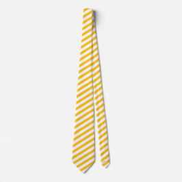 Yellow Color Pattern Neck Tie Classic Formal Style Krawatte
