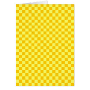 Yellow Combination Checkerboard von ShirleyTaylor