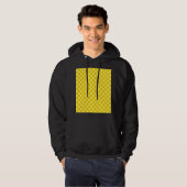 Yellow Combination Checkerboard von ShirleyTaylor Hoodie (Vorne ganz)