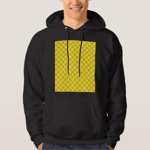 Yellow Combination Checkerboard von ShirleyTaylor Hoodie