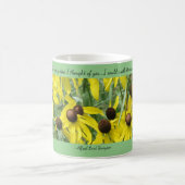 Yellow Coneflowers Gedanken über Sie Coffee Tasse (Mittel)