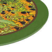 Yellow Conefwers Glass Cutting Board Schneidebrett (Ecke)