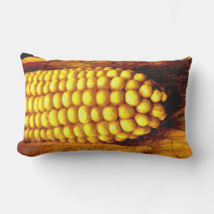 Yellow Cornsilk Cob Husks Cornsilk Good Harvest Kissen Für Draußen