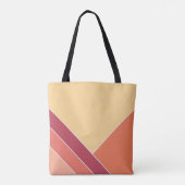 Yellow Creamsicle Citrus Eleganter Sommer Tasche (Rückseite)