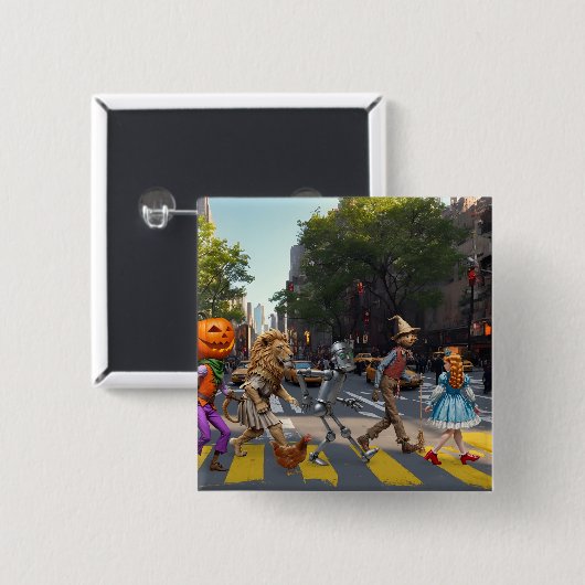 yellow crosswalk button (Vorne & Hinten)