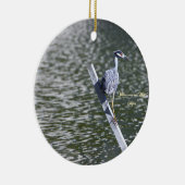 Yellow-Crowned Night Heron Ornament (Rechts)