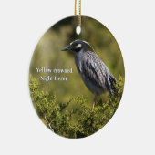 Yellow-Crowned Night Heron Ornament (Rechts)