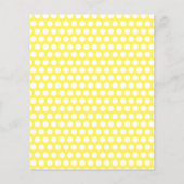 Yellow Cupcake & Polka Dot, Cake Store Werbung Flyer (Hinten)