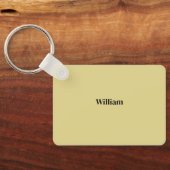 Yellow Custom Las Vegas Nevada Begrüßungszeichen Schlüsselanhänger (Rückseite)