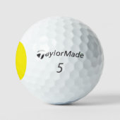 Yellow Custom Taylor Made TP5 Golf Balls Golfball (Logo)