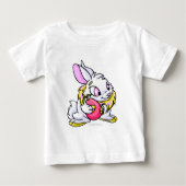 Yellow Cybunny hugging Negg Baby T-shirt (Vorderseite)
