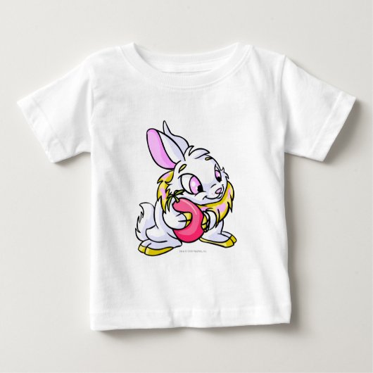 Yellow Cybunny hugging Negg Baby T-shirt (Vorderseite)