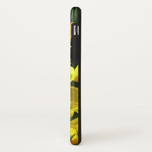 Yellow Daffodien I Cheery Spring Blumen Case-Mate iPhone Hülle (Hinten/Links)