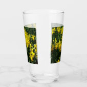 Yellow Daffodien I Cheery Spring Blumen Glas (Links)