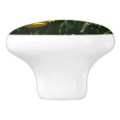 Yellow Daffodien I Cheery Spring Blumen Keramikknauf (Seitenansicht)