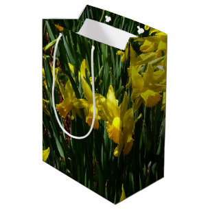 Yellow Daffodien I Cheery Spring Blumen Mittlere Geschenktüte