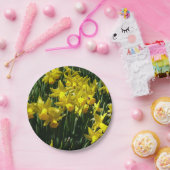 Yellow Daffodien I Cheery Spring Blumen Pappteller (Party)