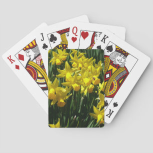Yellow Daffodien I Cheery Spring Blumen Spielkarten