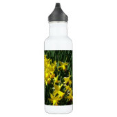 Yellow Daffodien I Cheery Spring Blumen Trinkflasche (Rechts)