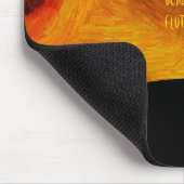 Yellow Daffodil; William Wordsworth Gedicht Mouse Mousepad (Ecke)