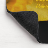 Yellow Daffodil; William Wordsworth Gedicht Mouse  Mousepad (Ecke)