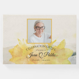Yellow Daffodils Feier zum Gedenken an das Leben Gästebuch