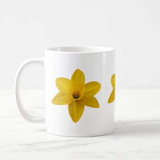 Yellow Daffodils Mug Kaffeetasse (Links)