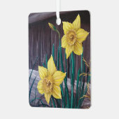 Yellow Daffodils Ornament (Vorderseite links)
