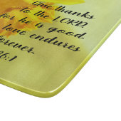 Yellow Daffodils Scripting Cutting Board Schneidebrett (Ecke)