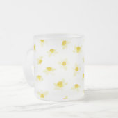 Yellow Daffodils Spring Modern. Mattglastasse (Vorderseite Links)