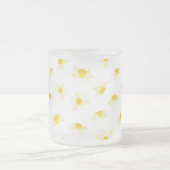 Yellow Daffodils Spring Modern. Mattglastasse (Mittel)